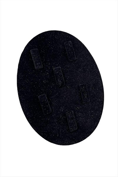 Ronanna حامل حلقي من القماش بيضاوي الشكل مكون من 6 أظافر