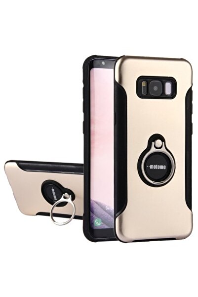 Motomo Carcasă Ring roz-aurie pentru Samsung Galaxy S8 Plus