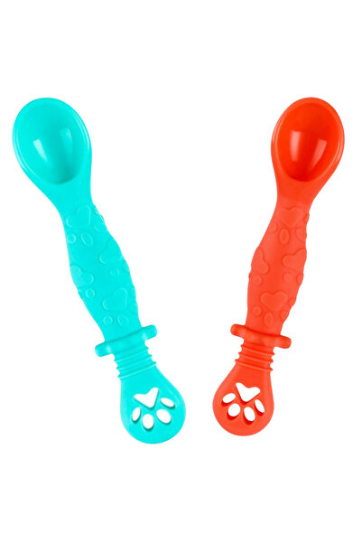 StartONTeam Set de 2 lingurițe pentru bebeluși, pentru hrănire și diversifica...