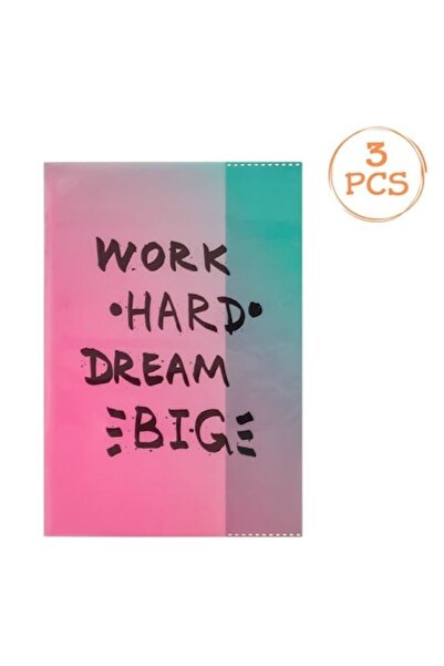 ANTBRO Coperte A5 cu model degrade si imprimeu – 3 bucati – Protectie stilizata pentru caiete si