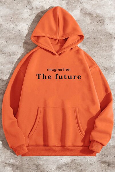 trendypassion The Future Printed Oversize Sweatshirt