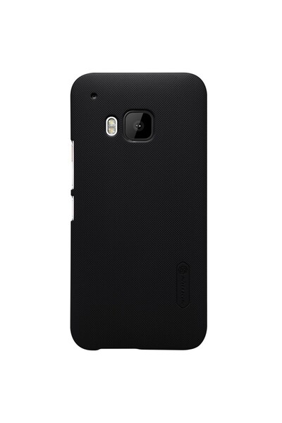 Nillkin Husa HTC One M9 Frosted Shield Negru + Folie de protectie