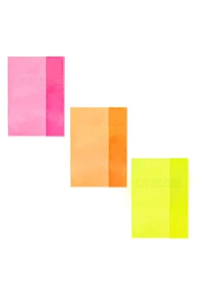 ANTBRO Set 3 Invelitori A5 ANTBRO® – Folii Protectoare in Culori Neon Asortate pentru Caiete si Manuale