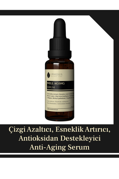 Ephesus Natural Care Well Aging İnce Çizgi ve Kırışıklık Karşıtı Cildin Esnek...