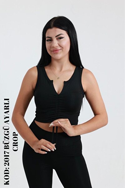 NEWCO Body crop cu bretele, ajustabil prin șnur