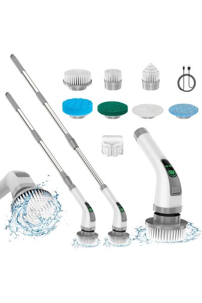 Generic Electric Spin Scrubber, 2025 Upgrade 7 in 1 Electric Cleaning Brush, ...