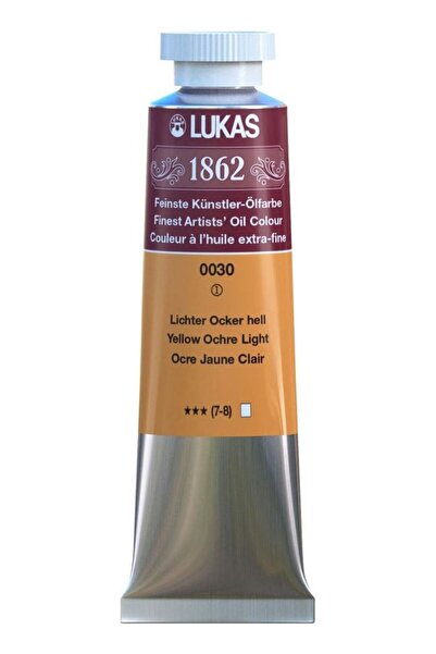 Lukas 1862 OIL 37ML YELLOW OCHRE LIGHT