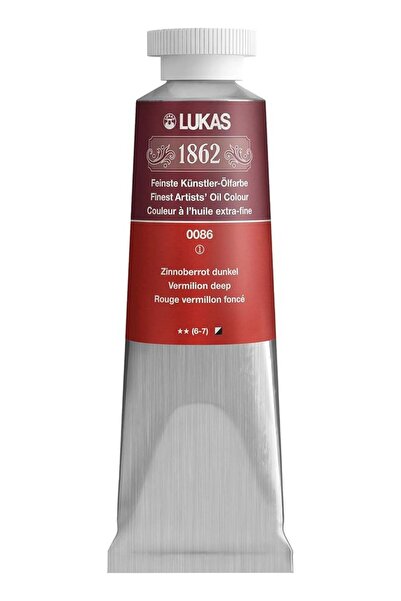 Lukas 1862 OIL 37ML VERMILION DEEP