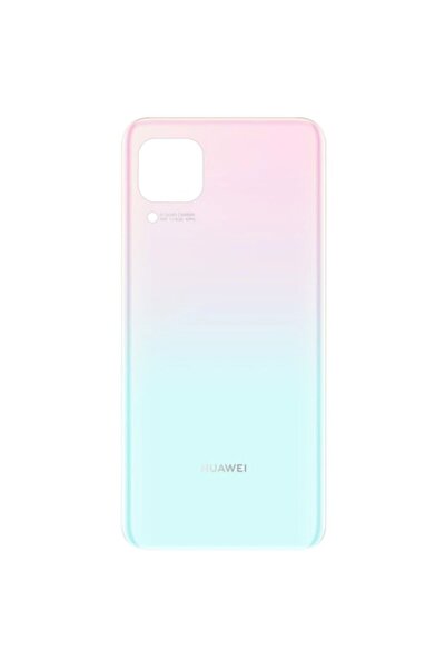 Huawei Battery Cover compatible with P40 lite, with Blitz Glass, Pink, Swap