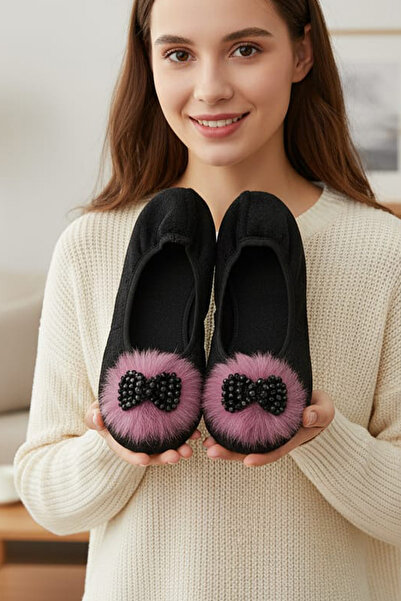 CEYDA SHOES SÜSLÜ KADİFE EV,HAC, UMRE BABETİ, HEDİYE, GÜNLÜK ÇEYİZ,TÜYLÜ BABE...