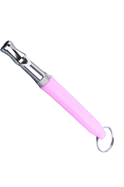 StartONTeam Fluier profesional cu ultrasunete anti-lătrat pentru dresaj, respingere sau rependere câini agresivi, roz