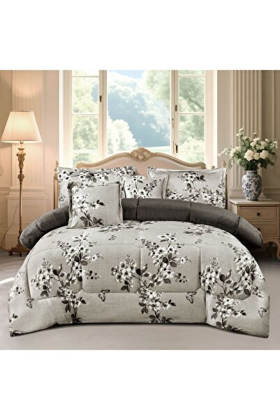 Roshen 4-piece bedding set, high-quality and elegant winter velvet fur for your room, size 160 x 220 cm