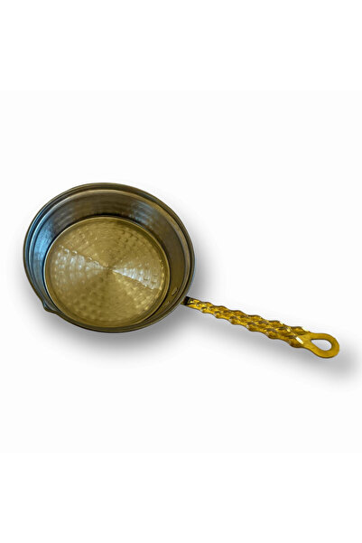 abnturk 14cm Dayanıklı Osmanlı Motifli Aliminyum Paslanmaz Yanmaz Yapışmaz So...