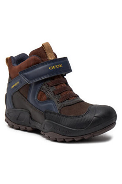 Geox Μπότες χιονιού για αγόρια J NEW SAVAGE BOY BA J841WA 011BC καφέ