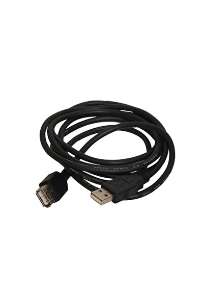 Bibilel Καλώδιο επέκτασης USB 2.0 (θηλυκό-αρσενικό), 3 μ., Μαύρο