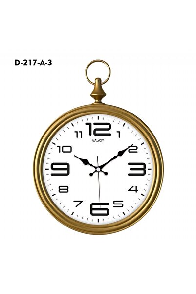 RuniqueHome Galaxy Dekoratif Köstekli Duvar Saati D-217-A-3