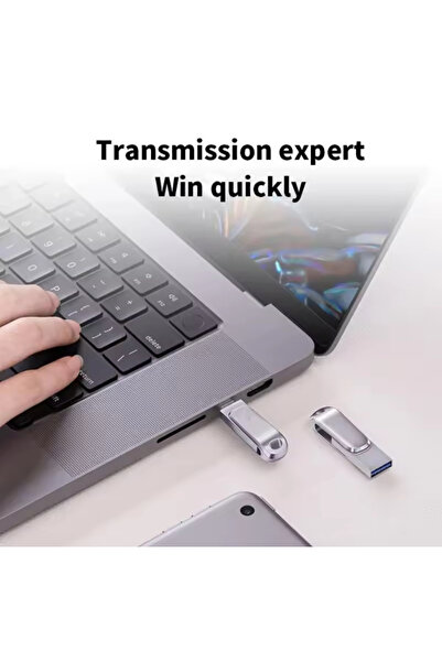 Generic 2TB Dual Connector USB Flash Drive – Type-C & USB 3.0 OTG Memory Stick for PC, Laptop & Smartphone