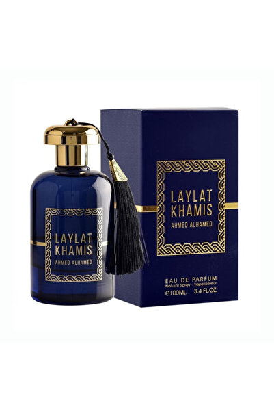 LAYLAT KHAMIS Khamis Night by Ahmed Al Hamed for Men - Eau de Parfum, 100ml