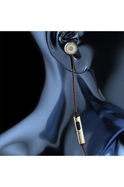 Bibilel In-ear wired headphones with microphone, 3.5 mm Jack, Metal bass boost