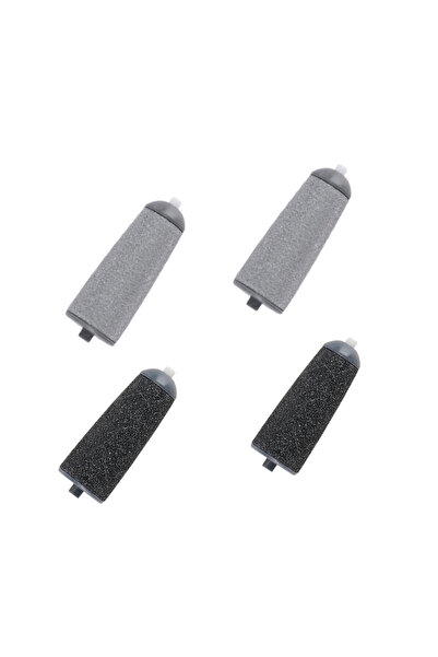 StartONTeam Set de 4 capete pentru pilă electrică pentru călcâi crăpate, 2 ca...