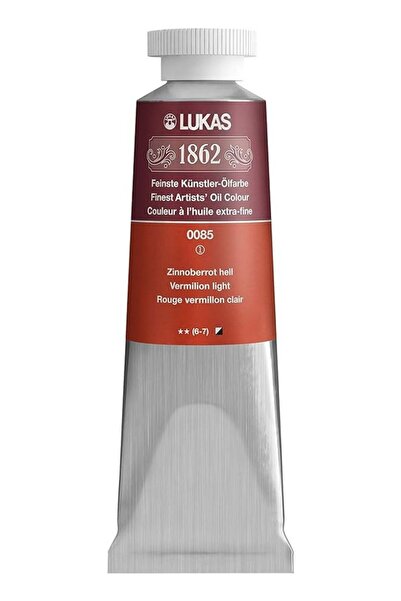 Lukas 1862 OIL 37ML VERMILION LIGHT