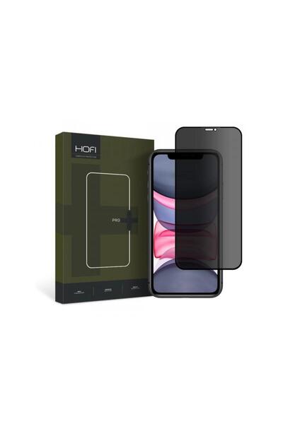HOFI Folie de protectie Ecran Privacy PRO+ pentru Apple iPhone 11 / XR Sticla...