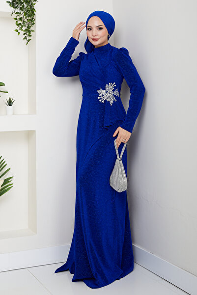 TesettürButik Βραδινό φόρεμα Irem Tesettür