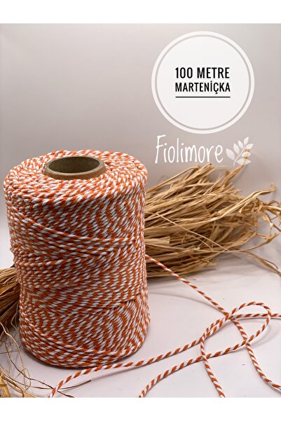 Fiolimore Premium (200 Meters 200 Gr) Martenitsa Mixed Color Gift Package Str...