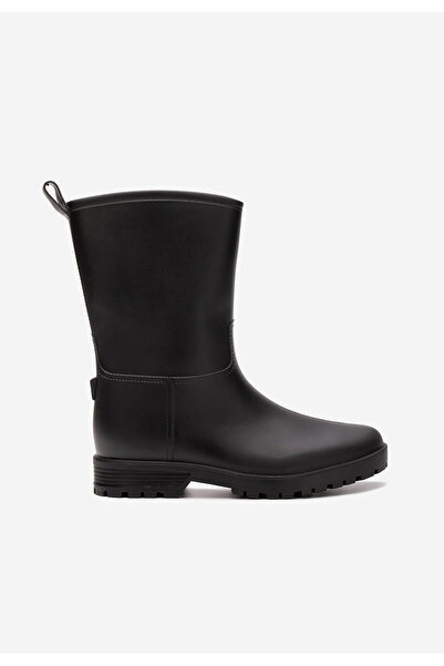 B T Shoes Černé dámské holínky Niviera