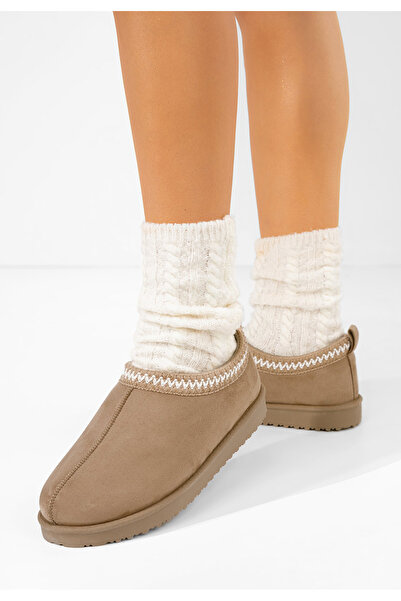 B T Shoes Khaki dámské dřeváky Dioria