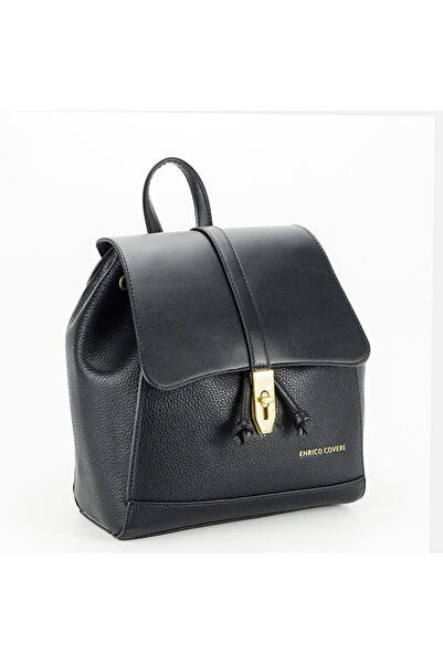 Enrico Coveri B-EC3068 18 casual black backpack