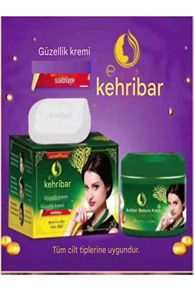 Genel Markalar MİSK KEHRİBAR GÜZELLİK KREMİ YÜZ BAKIM KREMİ İZİ AKNE LEKE GÜN...