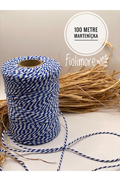 Fiolimore Premium (200 Meters 200 Gr) Martenitsa Mixed Color Gift Package Str...