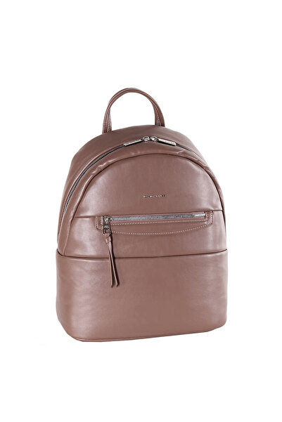 David Jones Women's backpack B-6861-2 18 Salmon pink