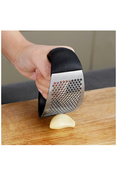 G Glixicom Presa Manuala pentru Usturoi, Ghimbir sau Alune, Inox