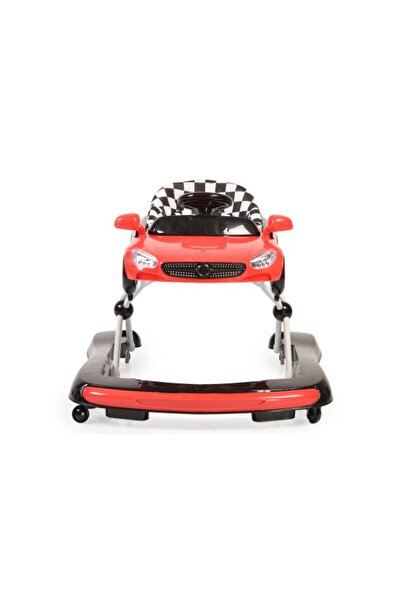 Cangaroo Premergator si antemergator bebelusi Cabrio 2 in 1 Rosu, roti fata pivotante 360 grade