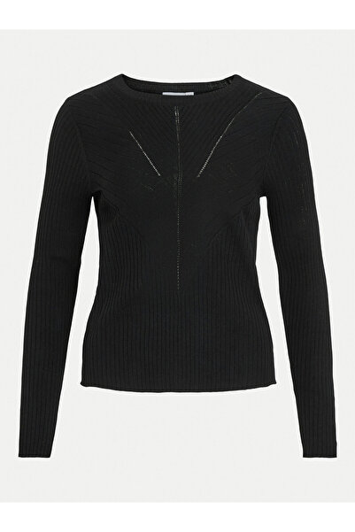 VILA Γυναικείο Πουλόβερ 14098889 Μαύρο