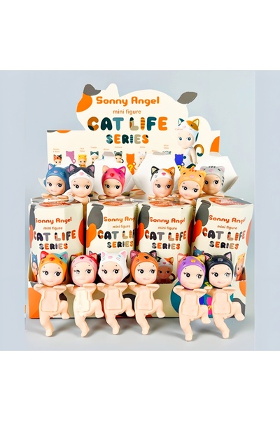 ANGELSS JEWELLERY Sonny Angel Hippers Cat Life (kedili yaşam) Koleksiyon Figü...