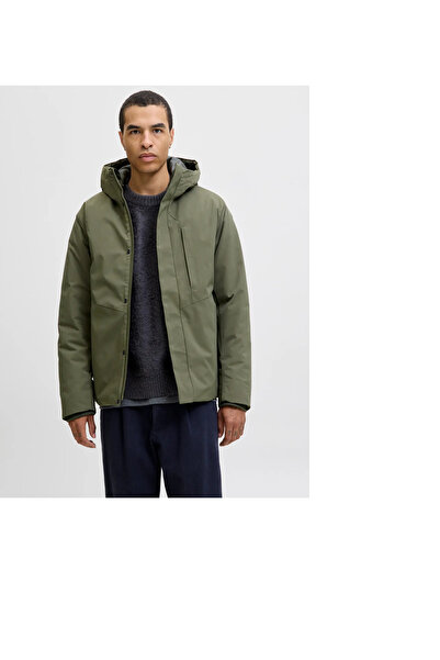 Jack & Jones 12278781 JJEKEEN ΑΔΙΑΒΡΟΧΟ ΠΑΛΤΟ