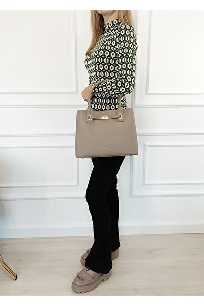 David Jones Large light taupe bag B-CM7744 12