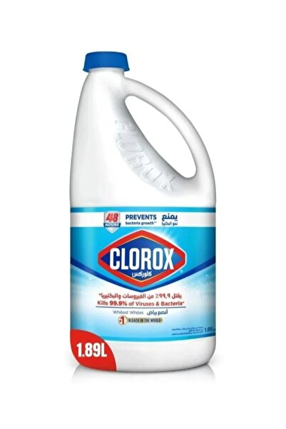 Clorox Clorox Original Liquid Bleach, Household Cleaner & Disinfectant 1.89L, Pack of 3