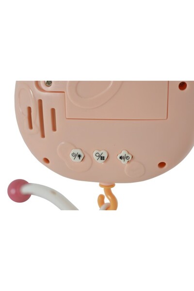 Moni Toys Musical Carousel for Babies, Moni Penguin Pink