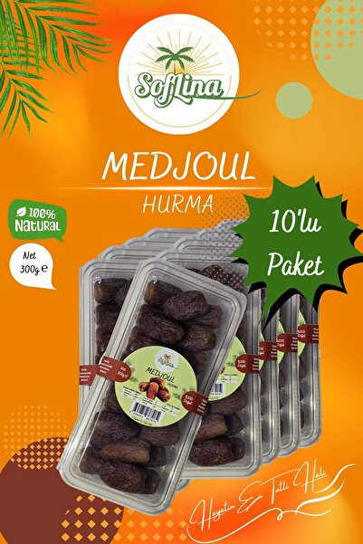SOFLİNA MEDJOUL HURMA 300GR. 10'LU PAKET