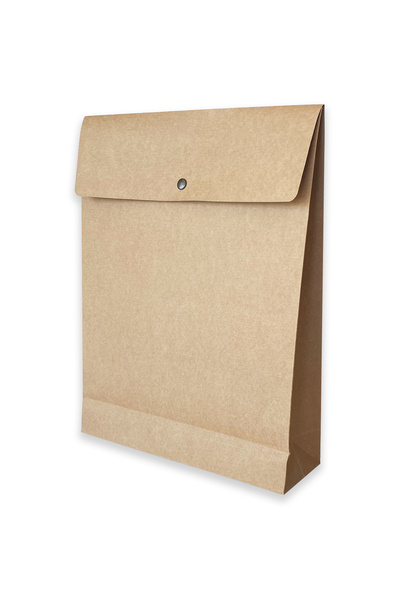 ABB Matbaa 10 Adet Kraft Hediye Zarfı Çıtlı (25.5x33x8)