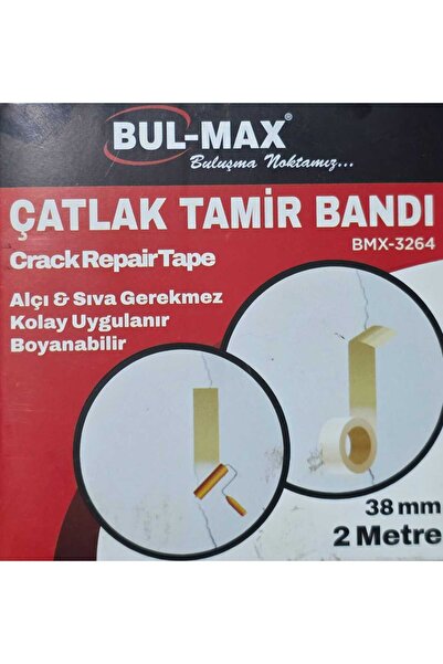 LOVYCO DUVAR ÇATLAK TAMİR BANDI,ALÇI SIVA GEREKMEZ KOLAY UYGULANIR BOYANABİLİ...