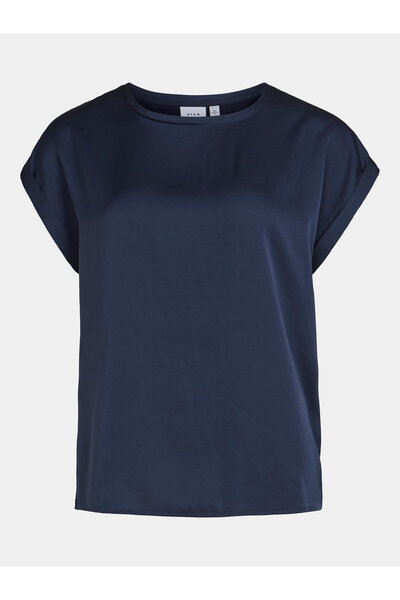 VILA Γυναικείο T-Shirt 14059563 Μπλε Σκούρο Μπλε