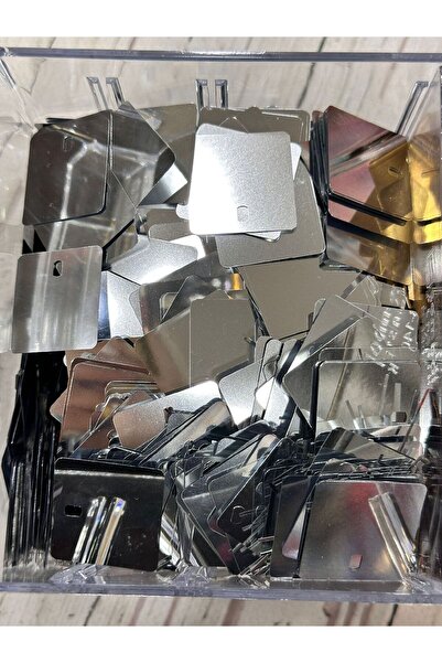 miraylahobi Kare Pul Çanta, Supla Pulu 25 gr 30X30 mm (3X3 cm)