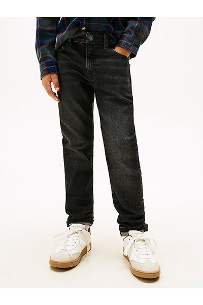 Tommy Hilfiger Boy's Modern Straight Jeans