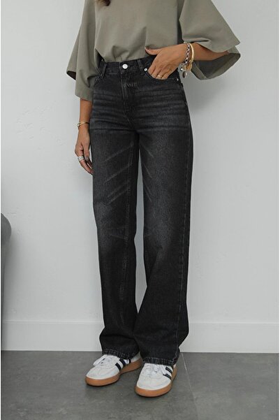 Havoş Speciální džíny s rovnými nohavicemi a úpravou kouřové úpravy