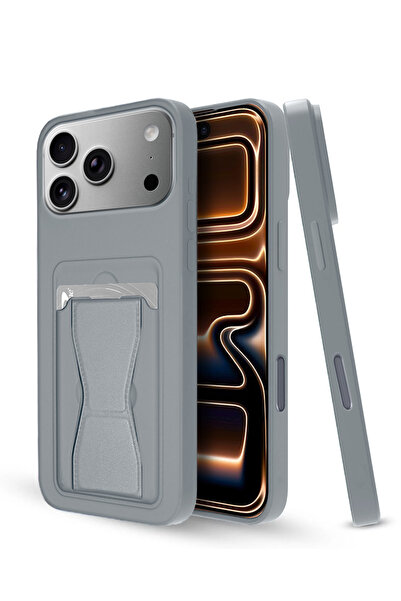 Wtech جراب واقٍ من السيليكون TPU مع حامل بطاقات لهاتف Apple iPhone 17 Pro 5G ...